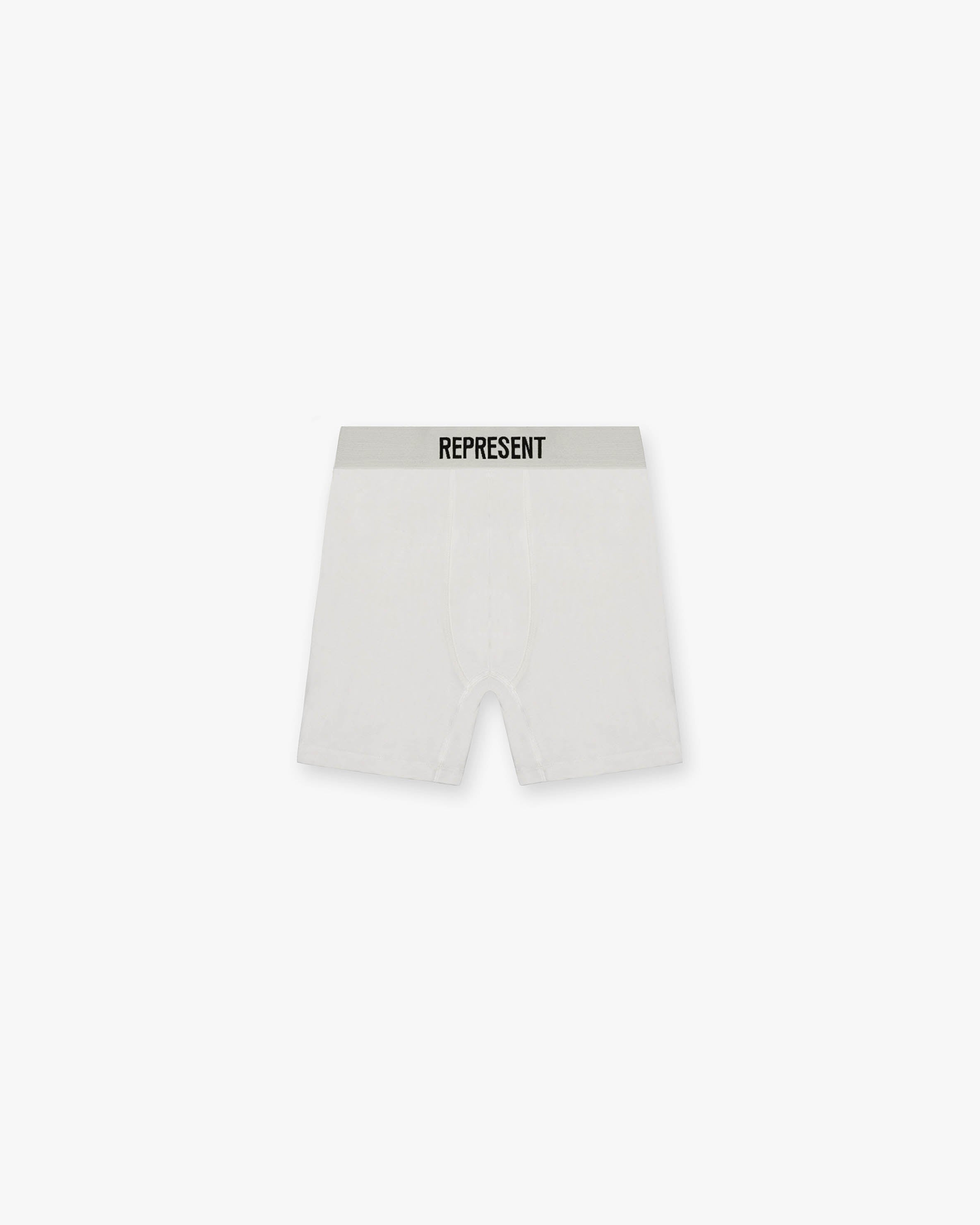 Represent Boxers 2 Pack - Flat White